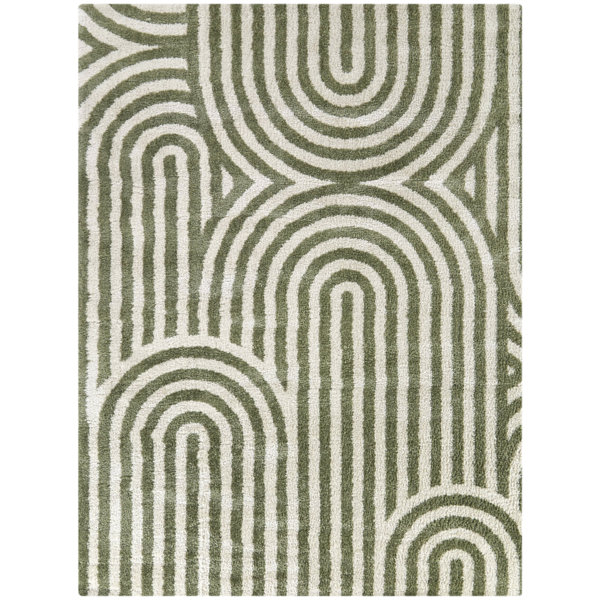 Wrought Studio Rectangle Gwendelynn Rectangle 7'10" X 10' Area Rug